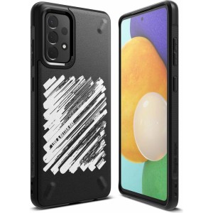 Ringke Onyx Design Durable TPU Case Cover for Samsung Galaxy A72 4G black (Paint) (OXSG0047) (universal)