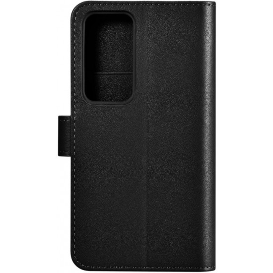 Icarer Wallet Case for Samsung Galaxy S23+ leather case wallet black (universal)