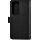 Icarer Wallet Case for Samsung Galaxy S23+ leather case wallet black (universal)