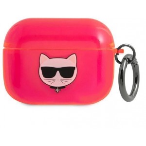 Karl Lagerfeld KLAPUCHFP AirPods Pro cover różowy/pink Choupette (universal)