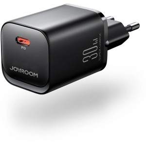 Joyroom JR-TCF07EU Speed ​​Series 30W USB-C PD/QC/AFC/FCP wall charger - black (universal)