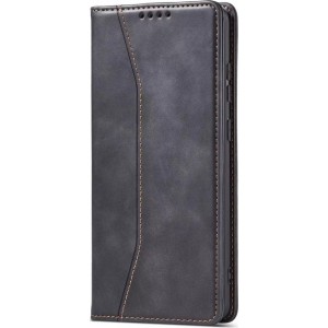 Samsung Magnet Fancy Case for Samsung Galaxy A13 5G Cover Card Wallet Stand Black