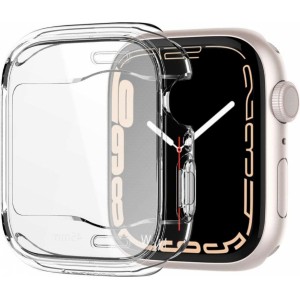 Spigen Etui nakładka case Spigen Ultra Hybrid do Apple Watch 7 45mm Crystal Clear