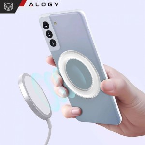 Alogy Universal magnetic plate Ring Holder for MagSafe Magnetic Ring White