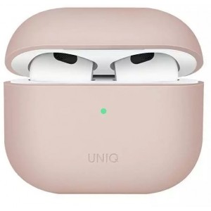 Uniq case Lino AirPods 3 gen. Silicone pink/blush pink