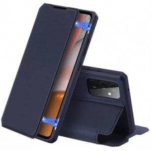 Dux Ducis Skin X holster cover with flip cover for Samsung Galaxy A72 4G blue