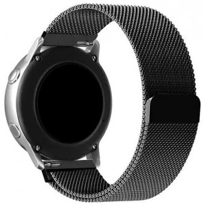 Producenttymczasowy Smartwatch strap Fancy universal strap up to 22mmblack/black
