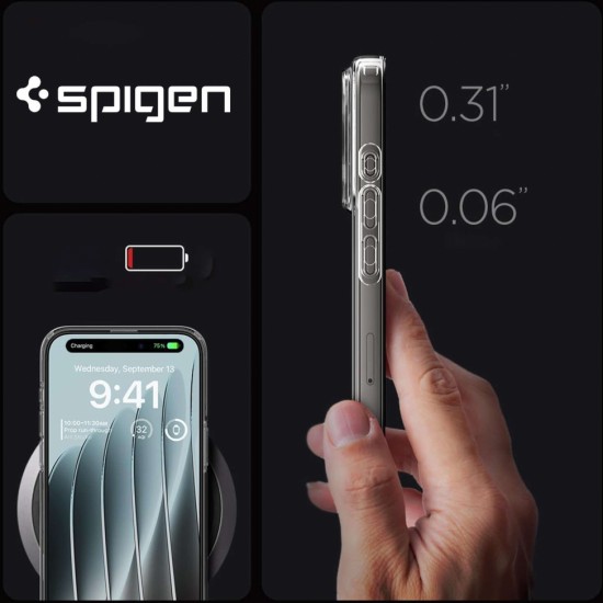 Spigen LIQUID CRYSTAL IPHONE 15 PRO CRYSTAL CLEAR (universal)