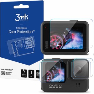 3MK Camera glass and screens x5 3mk Hybrid Glass for GoPro Hero 9