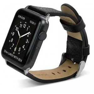 Producenttymczasowy X-Doria Lux smartwatch strap for Apple Watch 38/40/41mm black/black 23821