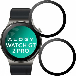 Alogy 2x Alogy 3D Flexible Glass for Huawei Watch GT 2 Pro Black