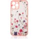 4Kom.pl Design Case case for iPhone 12 Pro cover with flowers pink