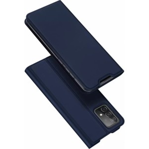 Dux Ducis Skin Pro holster cover with flip cover for Samsung Galaxy A73 blue