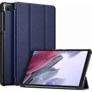 Alogy Book Cover Flip Case for Galaxy A7 Lite 8.7 T220/T225 Navy Blue