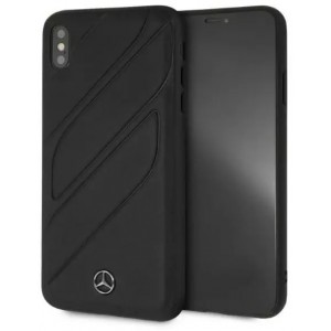 Mercedes MEHCI65THLBK protective case for Apple iPhone XS Max black/black hardcase New Organic I