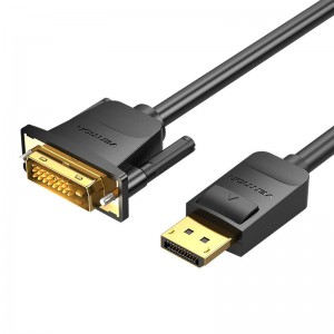 Vention DisplayPort to DVI Cable 2m Vention HAFBH (Black)
