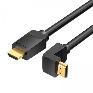 Vention Cable HDMI Vention AAQBG 1,5m Angle 270° (black)