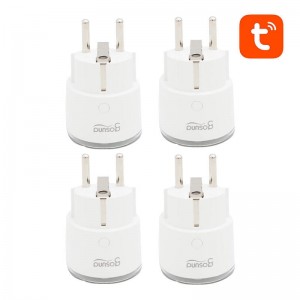 Gosund Smart plug WiFi Gosund SP111 3680W 16A, Tuya 4-pack