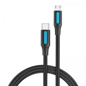 Vention USB-C 2.0 to Micro-B 2A cable 2m Vention COVBH black