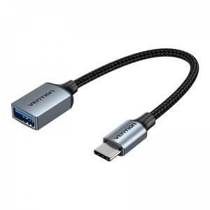 Vention USB 3.0 Male to USB Female OTG Cable 0.15m Vention CCXHB (gray)