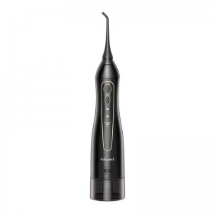 Fairywill Sonic toothbrush with tip set and water fosser FairyWill FW-5020E + FW-E11 (black)