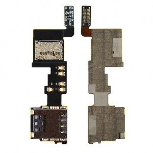 Samsung Считыватель сим-карт Шлейф для считывания карт памяти SD для Samsung Note 4 SM-910F