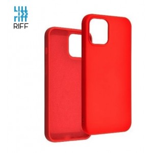 Riff Тонкий & Мягкий силиконовый чехол-крышка с мягкой подкладкой для iPhone 13 Red