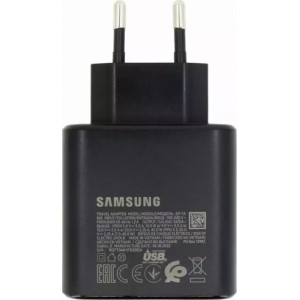 Samsung EP-TA845 45W PD 3.0 Быстрая и Универсальная Type-C Plug 3A Зарядка для S20/S21/A51/A71 Black (OEM)