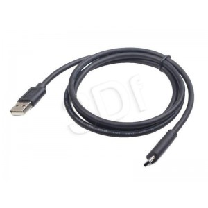 Gembird USB 2.0 cable to type-C (AM/CM)  1m  black
