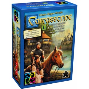 Brain Games Spēle Carcassonne. Paplašinājums 1 Krogi un katedrāles