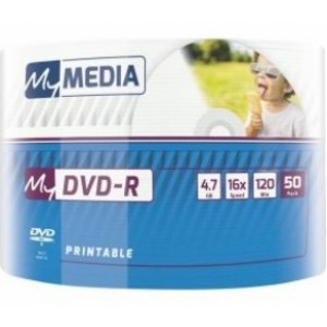 Mymedia DVD-R для Печати 50шт