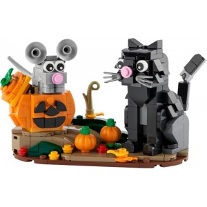Lego 40570 Halloween Cat and Mouse Конструктор