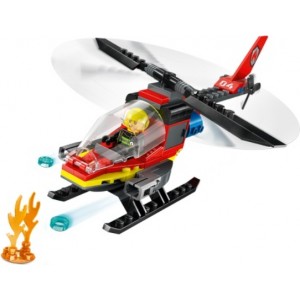 Lego 60411 Fire Rescue Helicopter Konstruktors