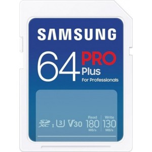 Samsung PRO Plus SDXC 64GB UHS-I U3 Карта памяти