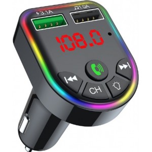 Gembird BTT-05 Автомобильное зарядное устройство USB 3in1 FM-передатчик