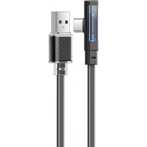 Mcdodo Cable USB-C to USB-C Mcdodo CA-3423 90 Degree 1.8m with LED (black)