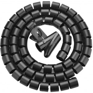 Ugreen mask cable organizer 1,5m black (30818) (universal)