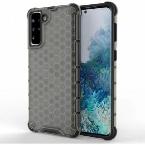 Hurtel Honeycomb case armored cover with a gel frame for Samsung Galaxy S22 + (S22 Plus) black (universal)