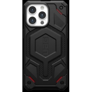 UAG Monarch Pro - protective case for iPhone 15 Pro Max, compatible with MagSafe (kevlar black) (universal)