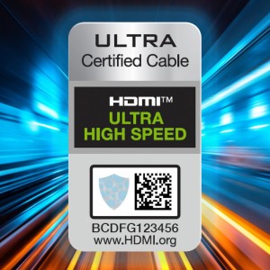 Wozinsky cable HDMI 2.1 8K 60 Hz 48 Gbps / 4K 120 Hz / 2K 144 Hz 1 m Silver (WHDMI-10) (universal)