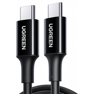 Ugreen US300 USB-C / USB-C cable 480Mb/s 5A 1m - black (universal)