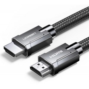 Ugreen cable HDMI 2.1 cable 8K 60 Hz / 4K 120 Hz 3D 48 Gbps HDR VRR QMS ALLM eARC QFT 2 m gray (HD135 70321) (universal)
