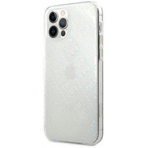 Guess GUHCP12M3D4GTR iPhone 12/12 Pro 6.1" transparent hardcase 4G 3D Pattern Collection (universal)