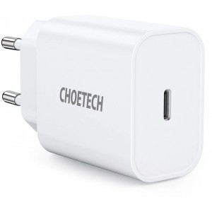 Choetech USB wall charger Type C PD 20W white (Q5004 V4) (universal)