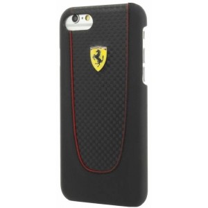Ferrari Hardcase FEPIHCP7BK iPhone 7/8 /SE 2020 / SE 2022 black/black Pit Stop (universal)
