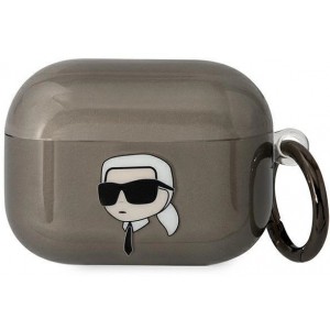 Karl Lagerfeld KLAPHNIKTCK AirPods Pro cover black/black Karl's Head (universal)