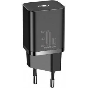 Baseus Super Si 1C fast charger USB Type C 30W Power Delivery Quick Charge black (CCSUP-J01) (universal)