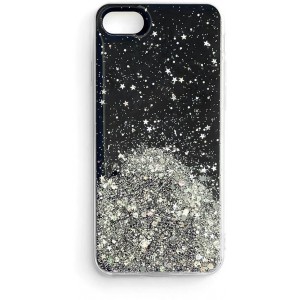 Hurtel Star Glitter Shining Cover for iPhone 13 mini black (universal)