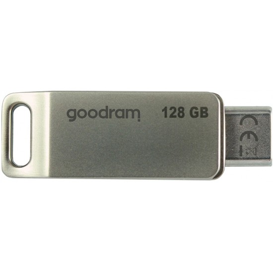 Goodram Flash Drive 128GB USB 3.2 Gen 1 USB / USB C OTG ODA3 Goodram - Silver (universal)