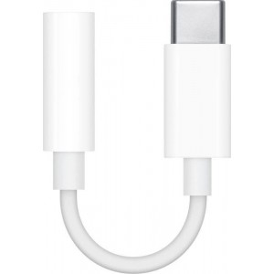 Apple Adapter audio Apple MU7E2ZM/A USB-C na mini jack 3.5 mm - biały